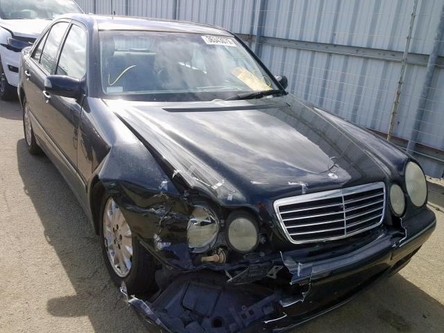 WDBJF65J91B364588 - 2001 MERCEDES-BENZ E 320 BLACK photo 1