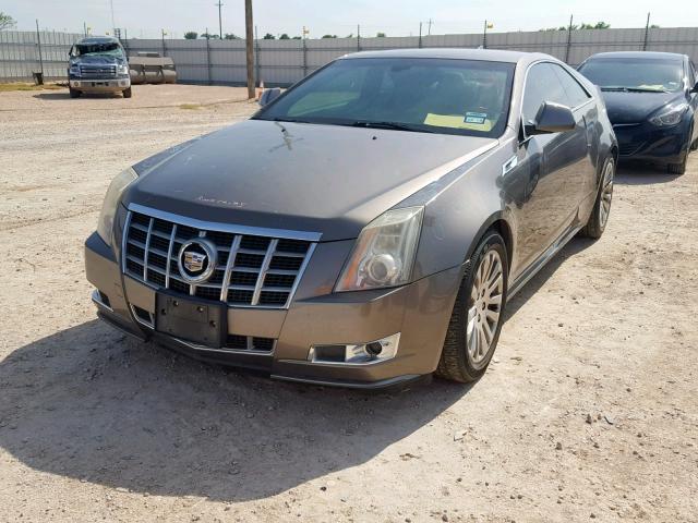 1G6DP1E30C0148369 - 2012 CADILLAC CTS PREMIU BROWN photo 2