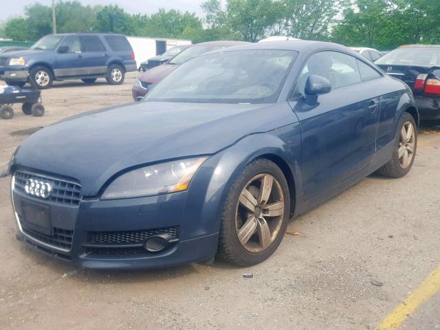 TRUAF38J191015735 - 2009 AUDI TT GRAY photo 2