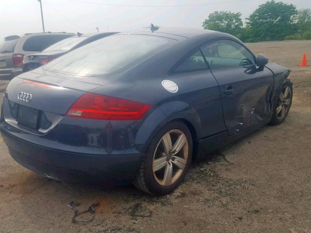 TRUAF38J191015735 - 2009 AUDI TT GRAY photo 4