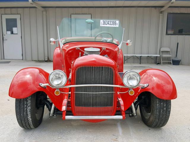 AZ330259 - 1927 FORD ROADSTER RED photo 9