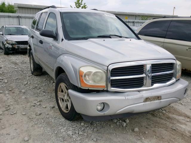 1D4HB48N34F226429 - 2004 DODGE DURANGO SL SILVER photo 1