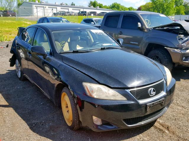 JTHCK262672017832 - 2007 LEXUS IS 250 BLACK photo 1