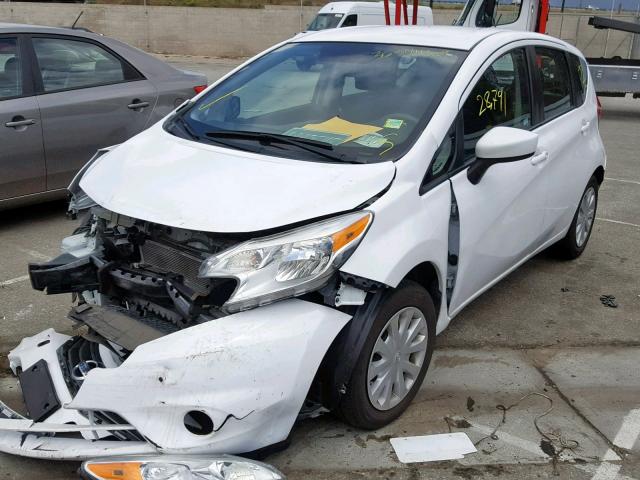 3N1CE2CP8GL350771 - 2016 NISSAN VERSA NOTE WHITE photo 2