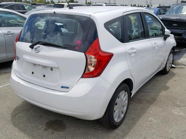 3N1CE2CP8GL350771 - 2016 NISSAN VERSA NOTE WHITE photo 4