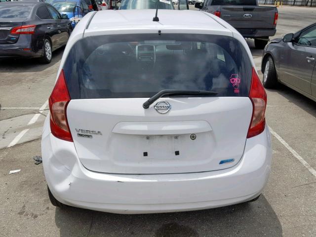 3N1CE2CP8GL350771 - 2016 NISSAN VERSA NOTE WHITE photo 9