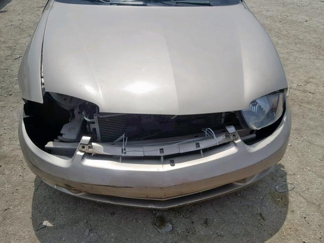 1G1JF52F647113085 - 2004 CHEVROLET CAVALIER L GOLD photo 9