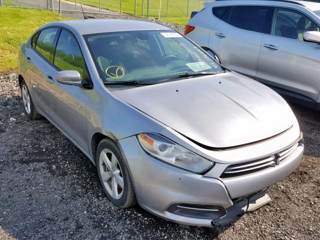 1C3CDFFA4GD796649 - 2016 DODGE DART SXT S SILVER photo 1