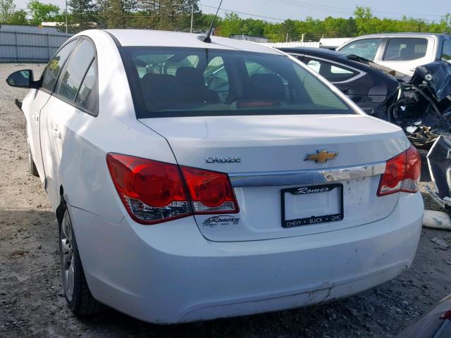 1G1PA5SG2E7229970 - 2014 CHEVROLET CRUZE LS WHITE photo 3