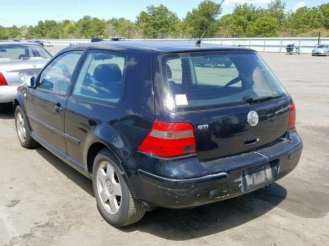 WVWDH21J7YW750498 - 2000 VOLKSWAGEN GTI GLS BLACK photo 3