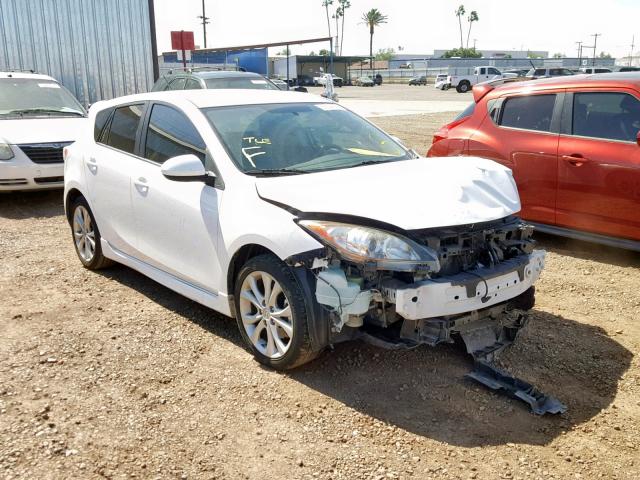 JM1BL1K55B1427041 - 2011 MAZDA 3 S WHITE photo 1