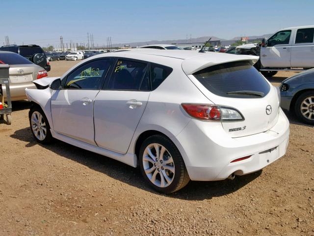 JM1BL1K55B1427041 - 2011 MAZDA 3 S WHITE photo 3