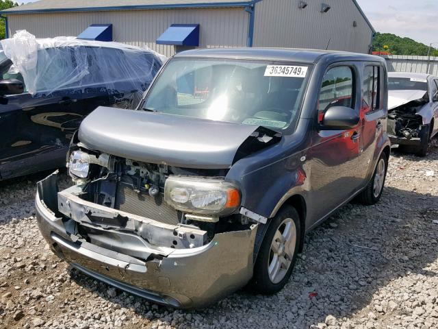 JN8AZ2KR7BT207198 - 2011 NISSAN CUBE BASE GRAY photo 2