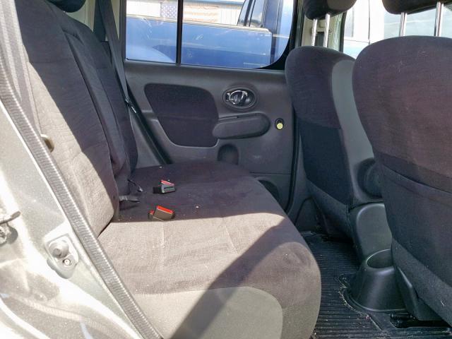 JN8AZ2KR7BT207198 - 2011 NISSAN CUBE BASE GRAY photo 6