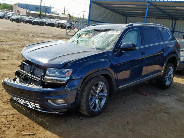 1V2NR2CA7JC553755 - 2018 VOLKSWAGEN ATLAS SEL Mavi foto 2