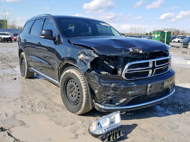 1C4RDJDG7GC403474 - 2016 DODGE DURANGO LI BLACK photo 1