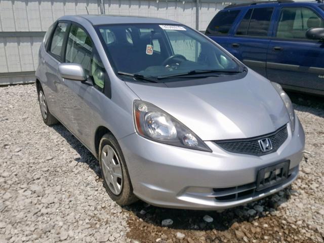 JHMGE8H37DC063001 - 2013 HONDA FIT SILVER photo 1