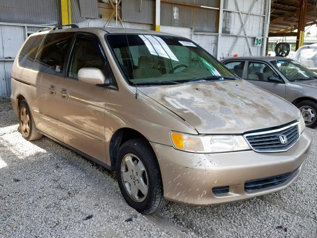 2HKRL18641H509607 - 2001 HONDA ODYSSEY EX BEIGE photo 1