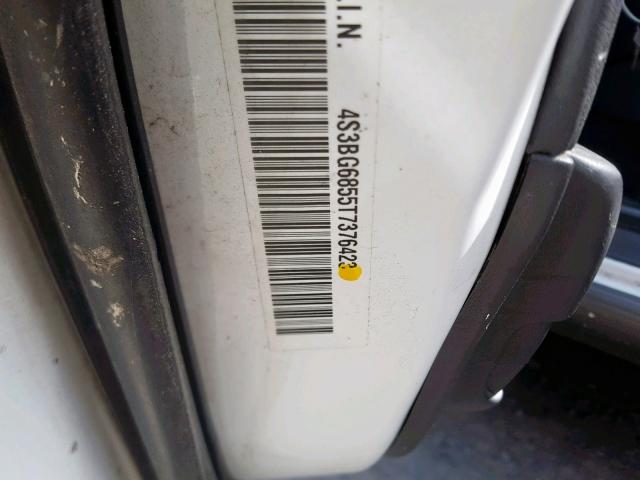 4S3BG6855T7376423 - 1996 SUBARU LEGACY OUT WHITE photo 10