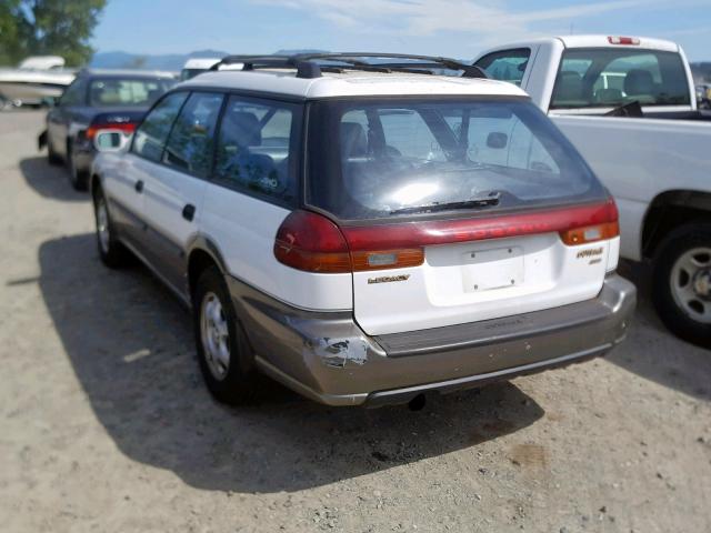 4S3BG6855T7376423 - 1996 SUBARU LEGACY OUT WHITE photo 3