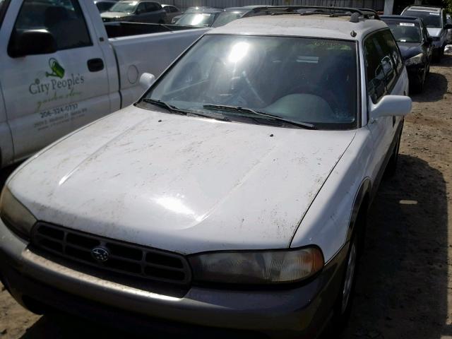 4S3BG6855T7376423 - 1996 SUBARU LEGACY OUT WHITE photo 9