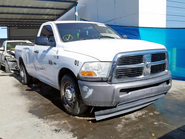 3D7LP2ET9AG186440 - 2010 DODGE RAM 2500 WHITE photo 1