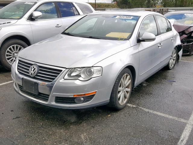 WVWEU73C86P129743 - 2006 VOLKSWAGEN PASSAT 3.6 GRAY photo 2