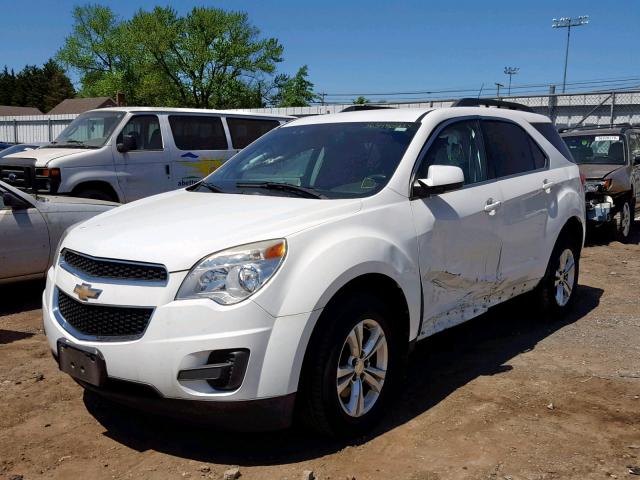 2GNALDEC5B1325022 - 2011 CHEVROLET EQUINOX LT WHITE photo 2