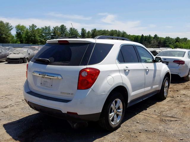 2GNALDEC5B1325022 - 2011 CHEVROLET EQUINOX LT WHITE photo 4