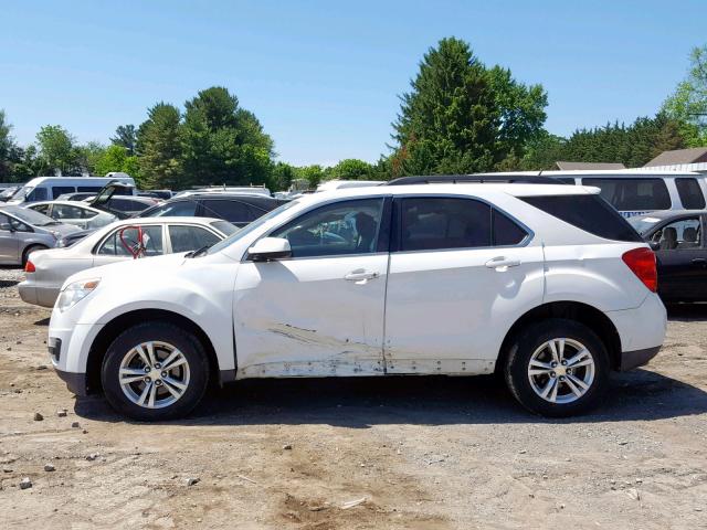 2GNALDEC5B1325022 - 2011 CHEVROLET EQUINOX LT WHITE photo 9