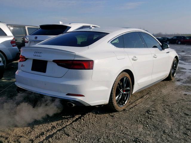 WAUC4CF51JA047083 - 2018 AUDI S5 PRESTIG WHITE photo 4