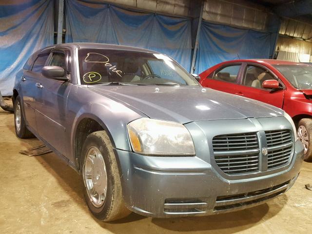 2D4FV48T35H617383 - 2005 DODGE MAGNUM SE GREEN photo 1