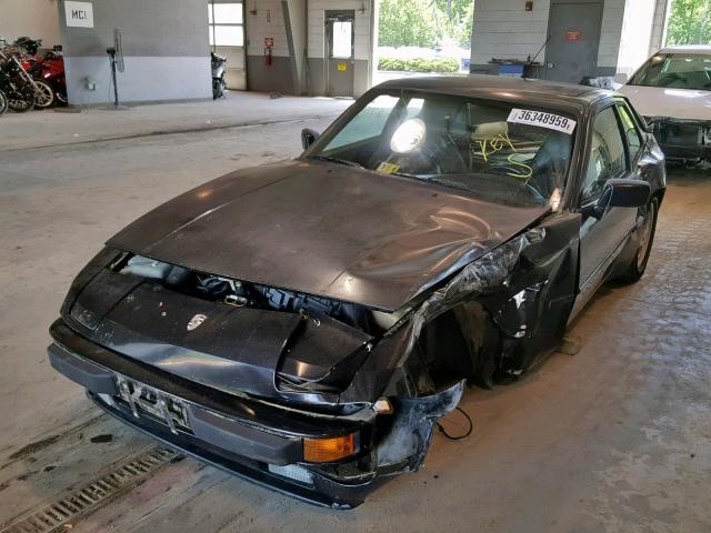 WP0AA0947KN451214 - 1989 PORSCHE 944 BLACK photo 2