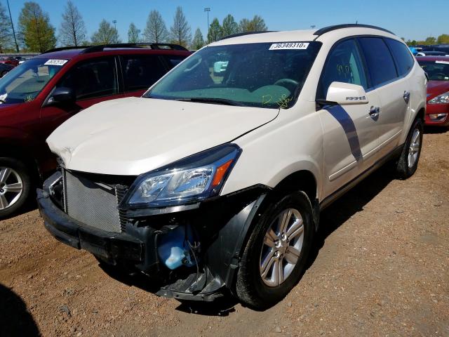 1GNKVGKDXEJ337240 - 2014 CHEVROLET TRAVERSE LT  photo 2