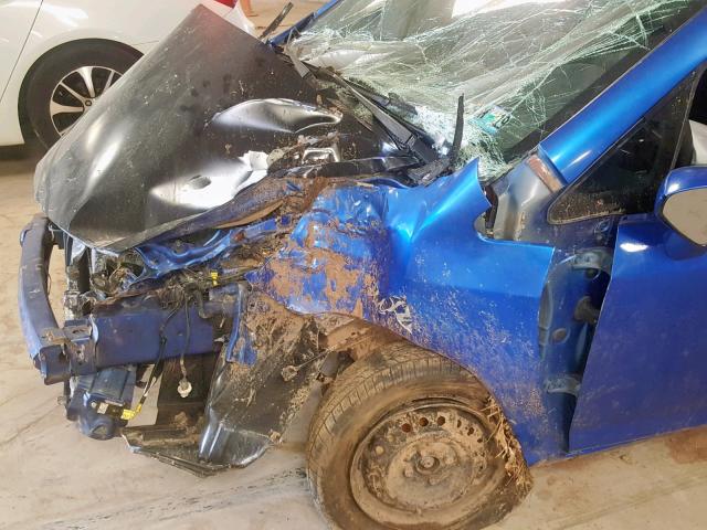 JHMGD38437S016069 - 2007 HONDA FIT BLUE photo 9