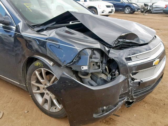 1G1ZE5EB0AF140380 - 2010 CHEVROLET MALIBU LTZ 黑色 照片 9
