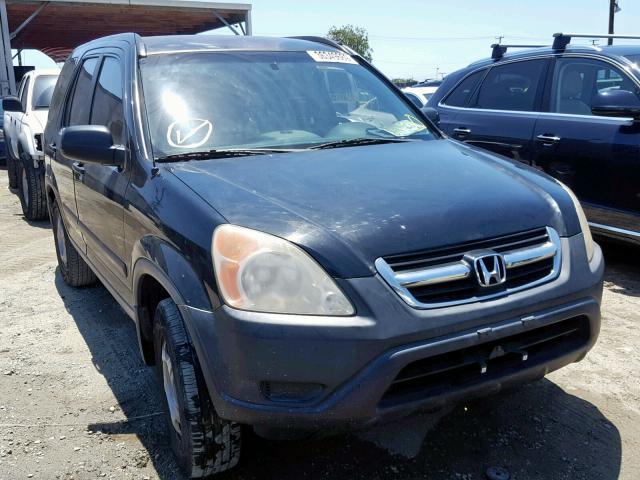 SHSRD68482U000878 - 2002 HONDA CR-V LX BLACK photo 1