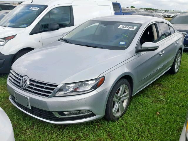 WVWBN7AN6GE516471 - 2016 VOLKSWAGEN CC BASE SILVER photo 2