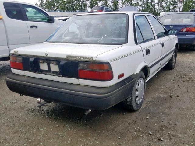 JT2AE94A4L3351261 - 1990 TOYOTA COROLLA DL WHITE photo 4