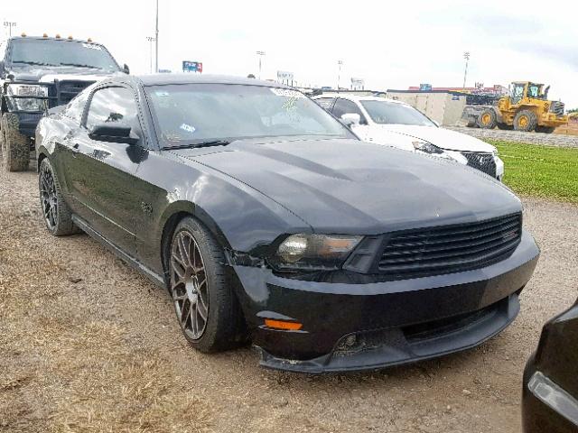 1ZVBP8CF5C5274365 - 2012 FORD MUSTANG GT BLACK photo 1