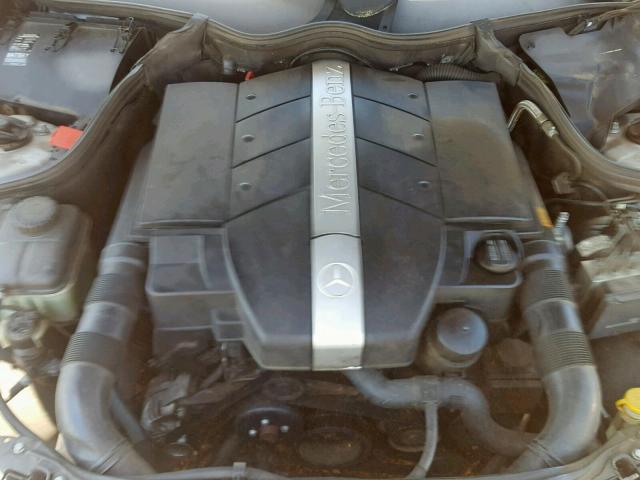 WDBTJ65J84F101867 - 2004 MERCEDES-BENZ CLK 320C SILVER photo 7