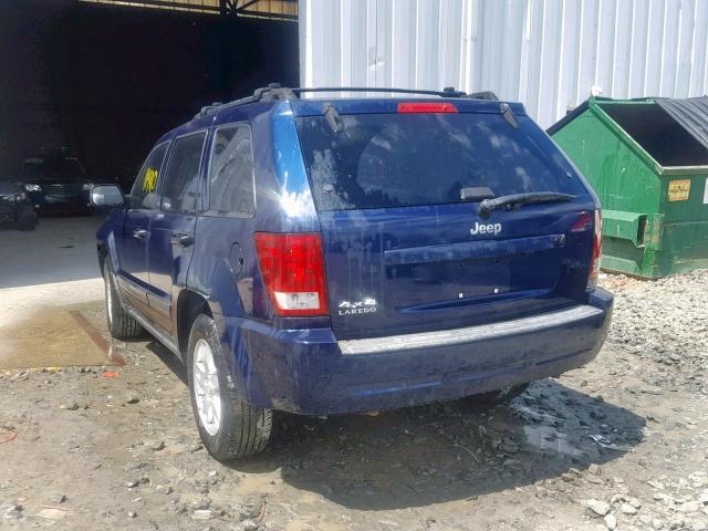 1J4GR48K76C242481 - 2006 JEEP GRAND CHER BLUE photo 3