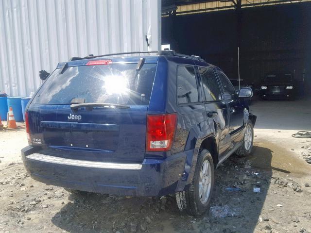 1J4GR48K76C242481 - 2006 JEEP GRAND CHER BLUE photo 4