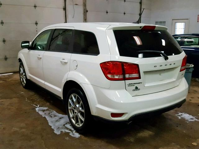 3C4PDDEG5HT587861 - 2017 DODGE JOURNEY GT WHITE photo 3