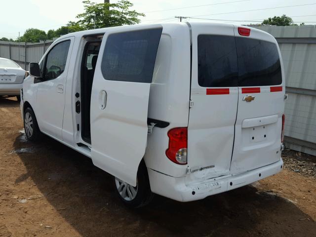 3N63M0ZN0FK713530 - 2015 CHEVROLET CITY EXPRE WHITE photo 3