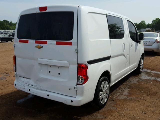 3N63M0ZN0FK713530 - 2015 CHEVROLET CITY EXPRE WHITE photo 4