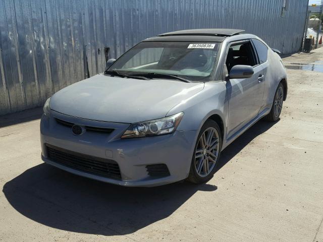 JTKJF5C73C3042215 - 2012 TOYOTA SCION TC 灰色 照片 2