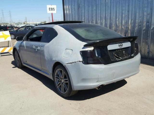 JTKJF5C73C3042215 - 2012 TOYOTA SCION TC 灰色 照片 3