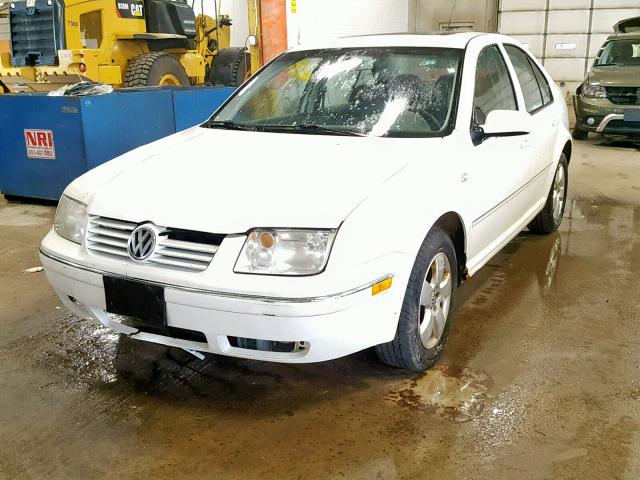 3VWSK69M64M056732 - 2004 VOLKSWAGEN JETTA GLS WHITE photo 2