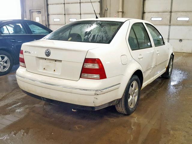 3VWSK69M64M056732 - 2004 VOLKSWAGEN JETTA GLS WHITE photo 4